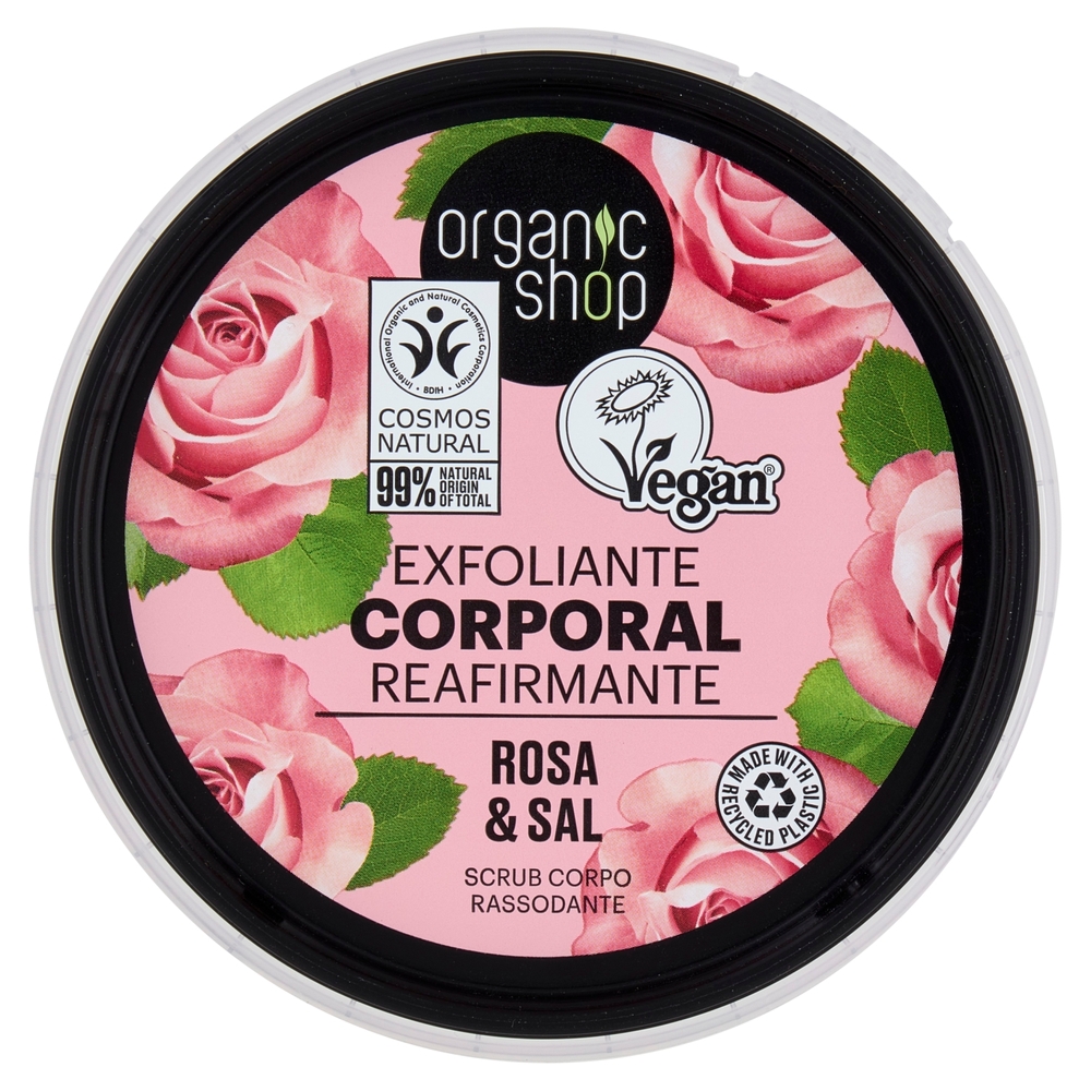 organic shop Scrub Corpo Rassodante Rosa & Sal 250 ml